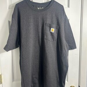 Carhartt Men's Charcoal Short Sleeve Tee